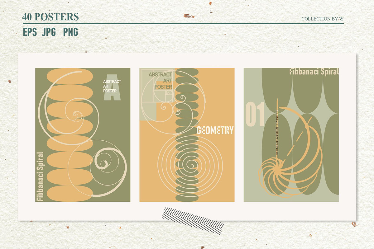 Abstract Geometric Posters, a Background Graphic by Collection by VY (Photo 14 of 15)