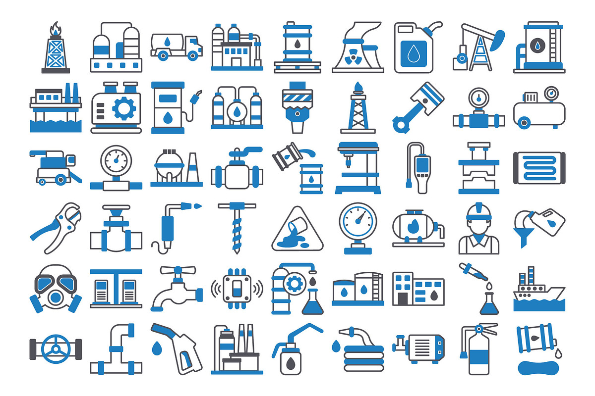 Oil Industry Vector Icons Pack, an Icon by Vector Portal (Photo 4 of 5)