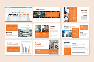 Executive Summary - Keynote Template