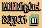 Avelion 3D, a Serif Font by Craft Supply Co. (Thumbnail 7 of 8)