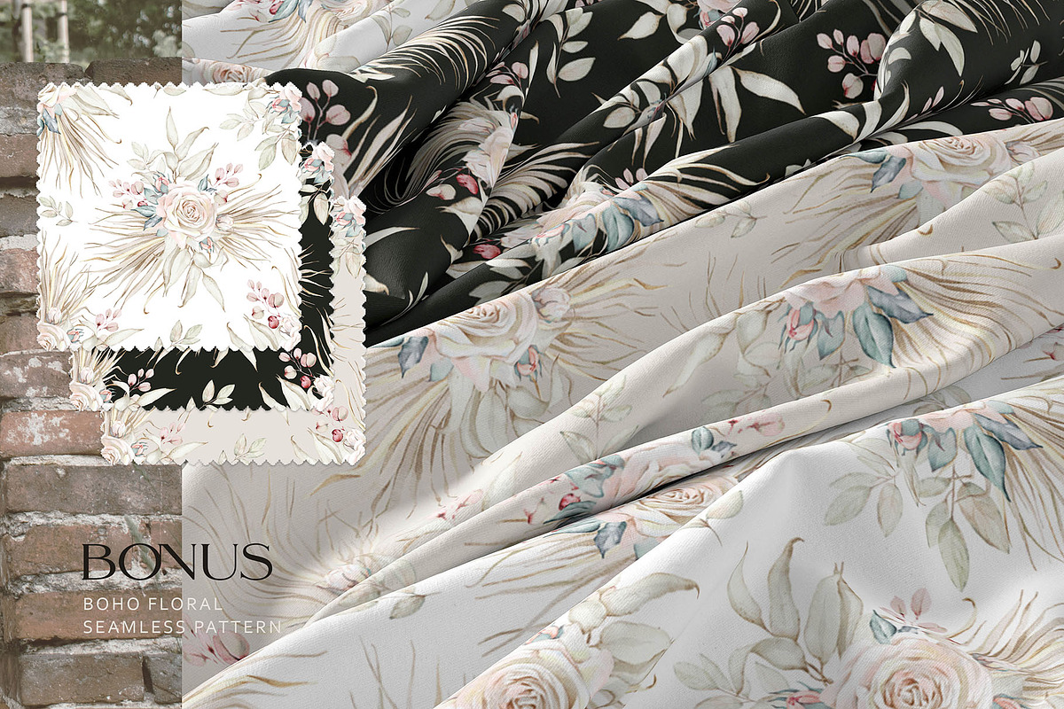 Bohemian Seamless Patterns Set, a Pattern Graphic by Eva Katerina (Photo 9 of 12)