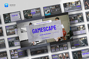 Sport & Fitness Keynote Template, a Presentation Template by fluffstudio (Thumbnail 1 of 4)