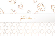 Palm leaves collection in gold, a Texture Illustration by Gluiki (Thumbnail 10 of 11)