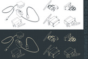 Electronics Illustrations Set, an Education Illustration by Blacklight (Thumbnail 7 of 10)