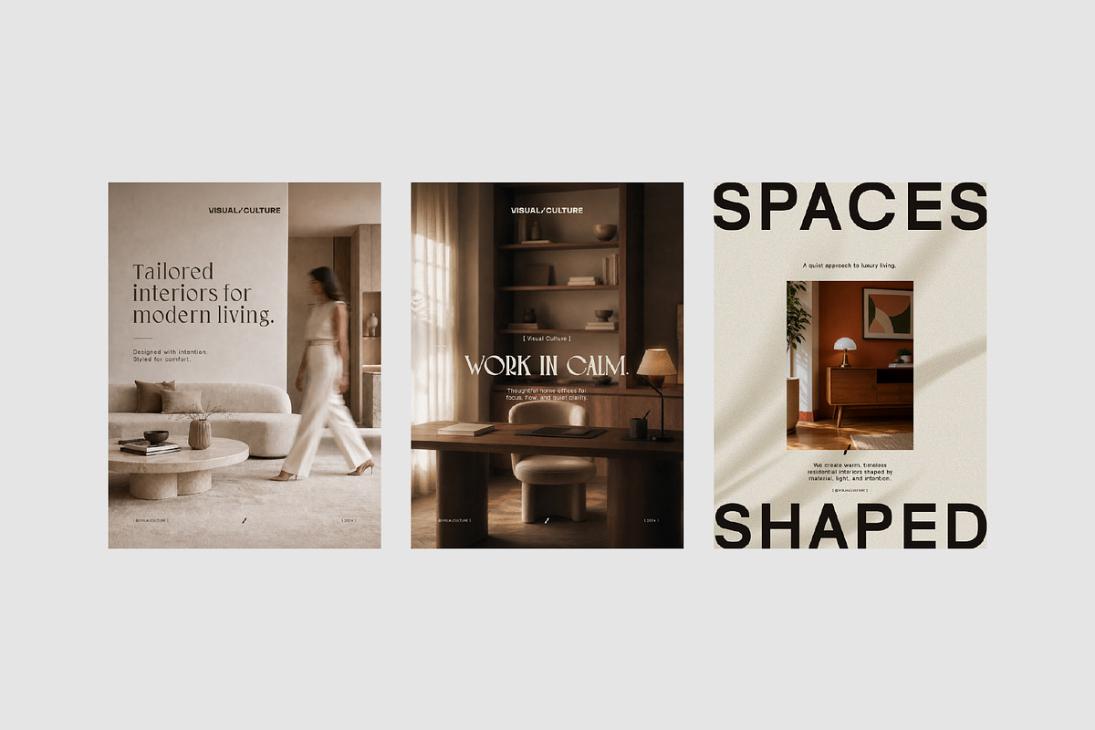 Visual Culture - Social Media Kit, a Social Media Template by MustaART (Photo 6 of 9)