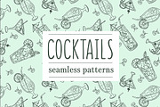 Doodle cocktail patterns and menu, a Pattern Graphic by Mehendra Art (Thumbnail 1 of 4)