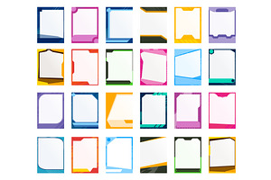 Game sports card template. A, a Texture Illustration by Things for designers