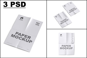 Paper Mockup, a Product Mockup by Designbuys