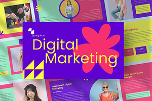 Spring Ace Digital Marketing GSL, a Presentation Template by FIBRINOSÄ
