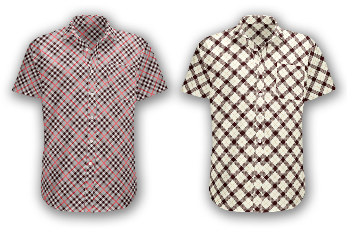 Seamless  Tartan Pattern Part -05, a Pattern Graphic by Vectorchoice (Photo 3 of 7)