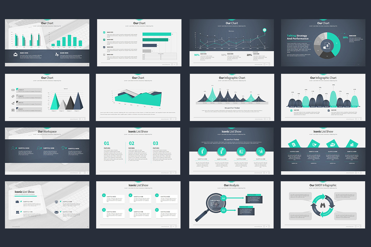 Business Mix Keynote Template, a Presentation Template by Stock Shape (Photo 4 of 7)