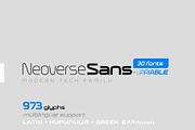 Neoverse Sans, a Sans Serif Font by Sentavio (Thumbnail 1 of 11)
