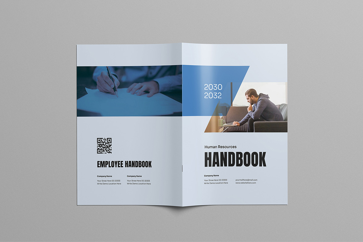 HR Employee Handbook Template, a Brochure Template by HiveArts (Photo 9 of 9)
