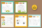FARM - Activities for kids, an Animal Illustration by Nursery Art (Thumbnail 9 of 15)