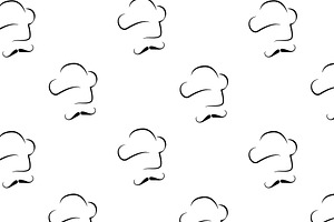 Kitchen seamless pattern, a Pattern Graphic by Viktorijareut