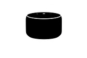 50 Smart Speaker Silhouette Icon, an Illustration by jahid234 (Thumbnail 45 of 51)