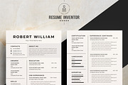 Stylish Resume for Career Growth, a Resume Template by ResumeInventor (Thumbnail 2 of 6)