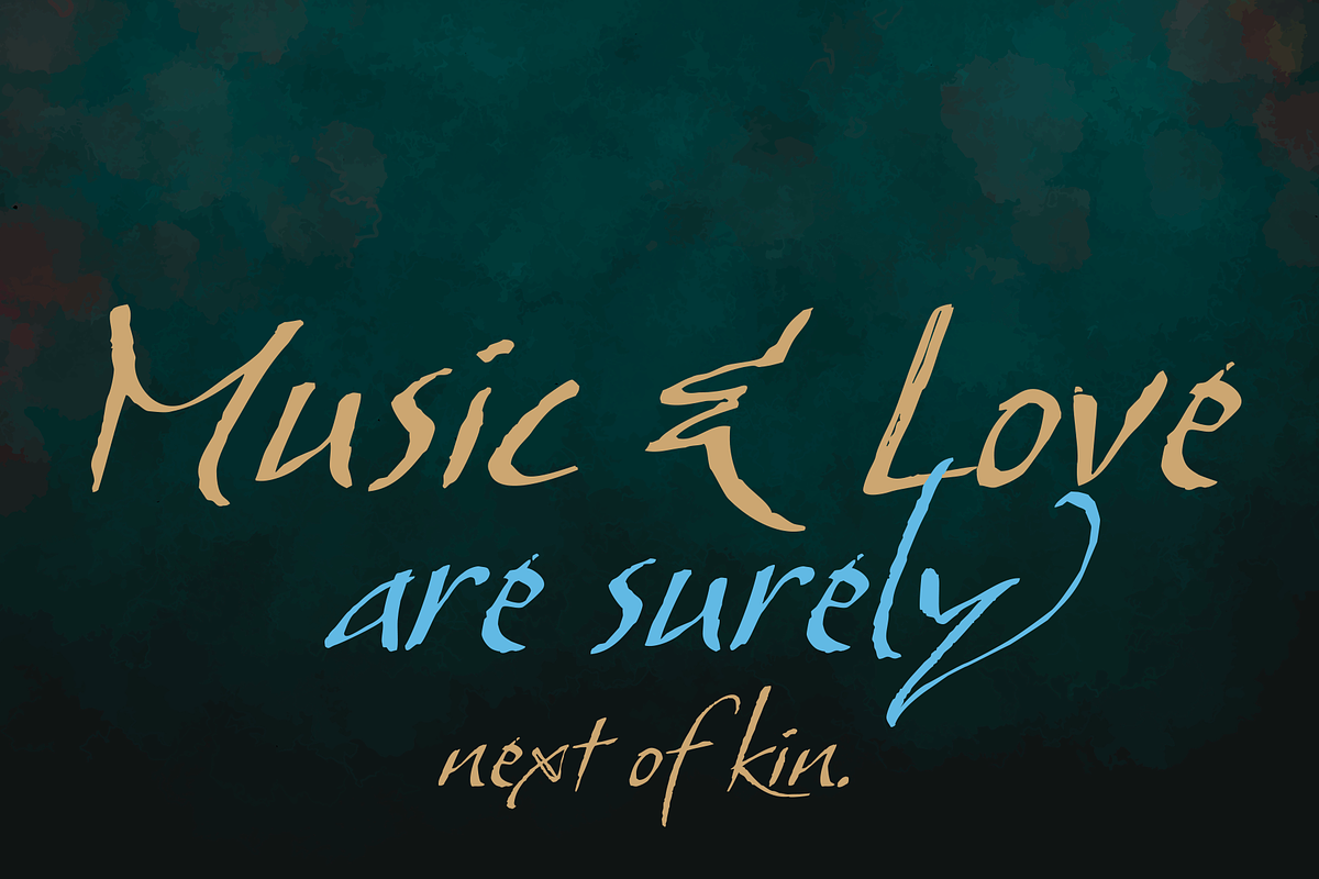 So Lovely Script Typeface preview 4