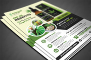 Hemp Product Flyer Templates, a Flyer Template by AfzaalGraphics (Thumbnail 3 of 4)