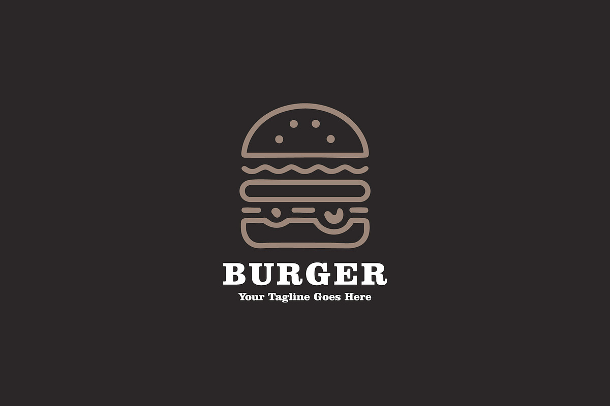 Burger Restaurant Logo Design, a Branding & Logo Template by YUDesignStore (Photo 2 of 7)