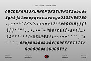 CS Gayle Mono Pixel, a Sans Serif Font by Craft Supply Co. (Thumbnail 8 of 8)