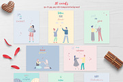 Valentines wishes collection, a Decorative Illustration by kateja (Thumbnail 5 of 7)