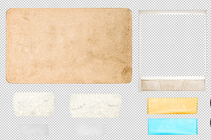 PSD Photo Frames Corners Strips