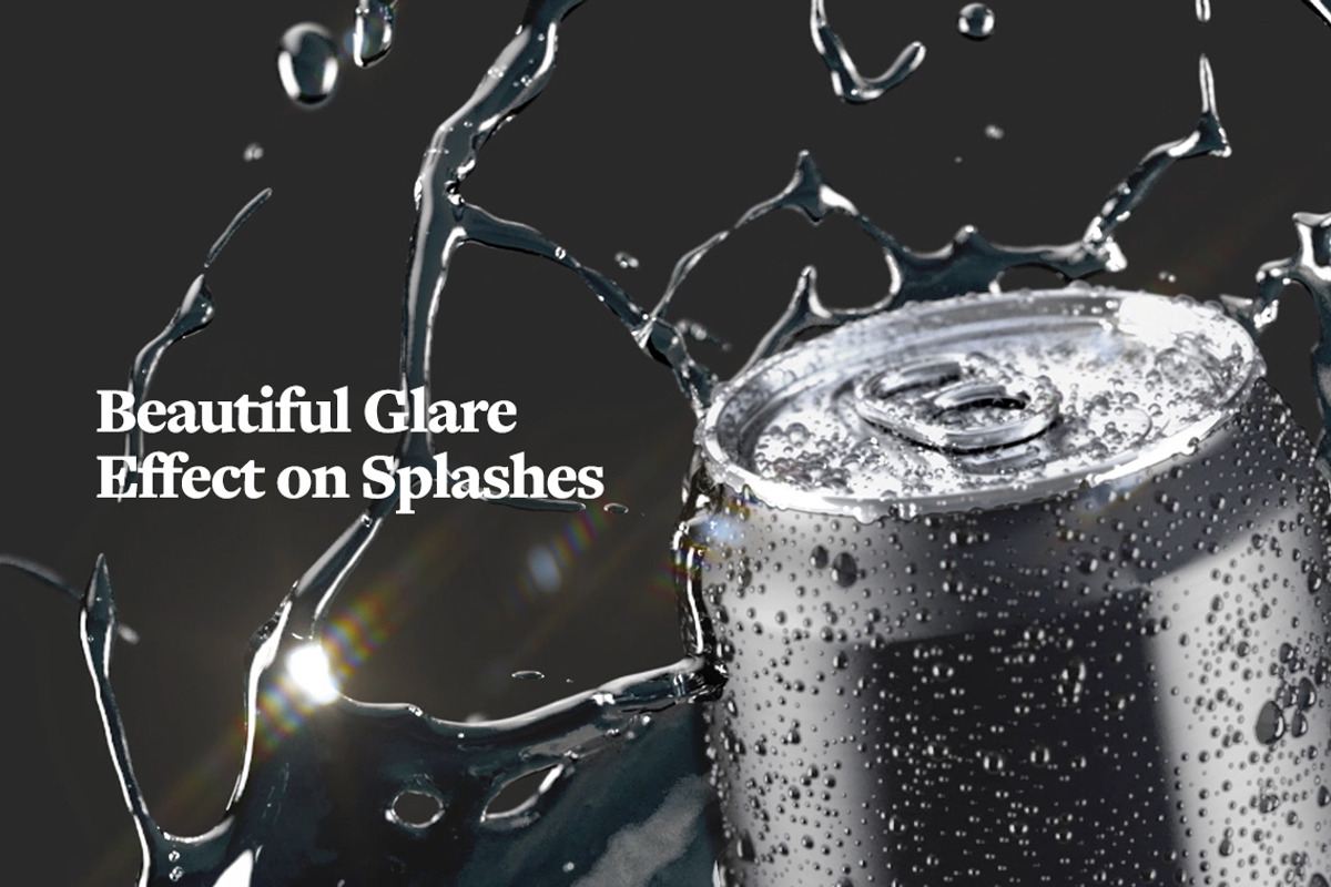 Can With Splash Slow Motion Mockup, a Product Mockup by rebrandy (Photo 6 of 10)