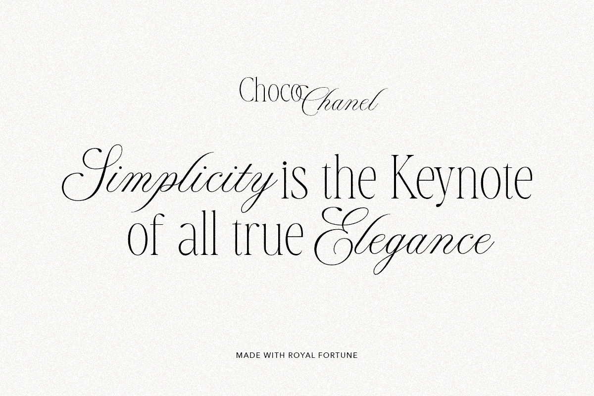 Royal Fortune Luxury Font Duo, a Serif Font by Letterhend Studio (Photo 7 of 9)