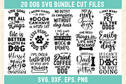 Dog Svg Bundle, Dog Cut Files, a Graphic by Buycreativedesign (Thumbnail 1 of 9)