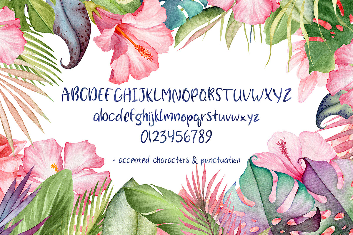 Da Beach Hand-lettered Sans Font, a Sans Serif Font by Beck McCormick (Photo 3 of 5)