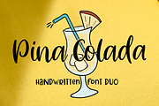 Pina Colada, a Script Font by Larin Type Co. (Thumbnail 1 of 10)