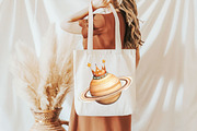 Cute Space Clipart, Space Birthday, an Illustration by Pixels.Craft (Thumbnail 6 of 7)