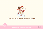 Goosemas Christmas Goose Clipart, a Seasonal Illustration by Blumensdiary (Thumbnail 6 of 6)