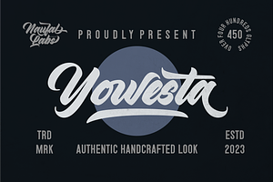 Yowesta Script Font