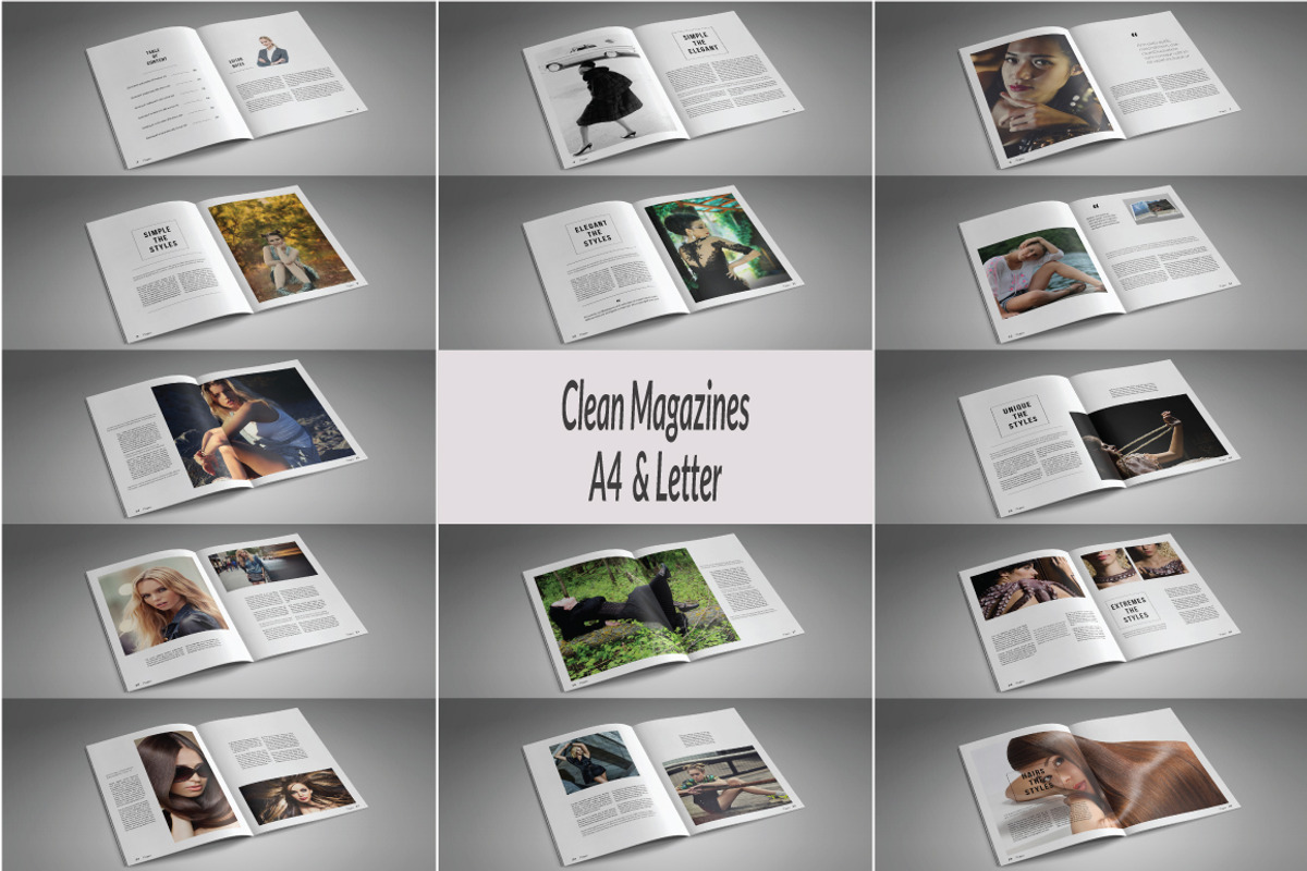 Clean Magazines, a Magazine Template by marone (Photo 4 of 5)