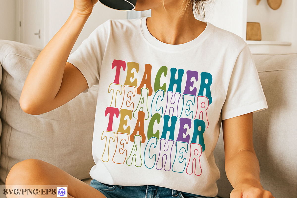 Teacher SVG Inspirational & Funny, a Graphic by mh_arif (Photo 3 of 4)