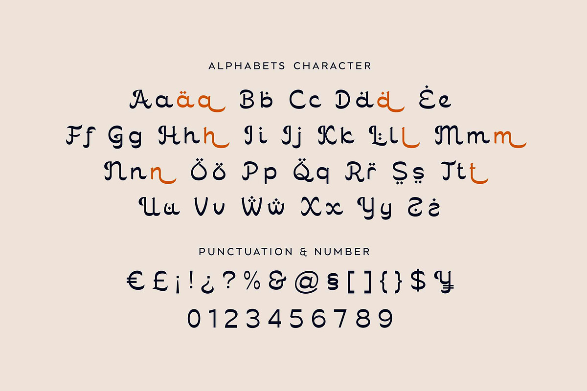 Sinyolle - Arabic Font Style, a Font by Runsell Studio (Photo 5 of 5)