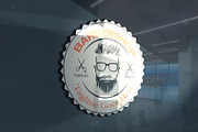 Luxury Barbershop Logo Design, a Branding & Logo Template by YUDesignStore (Thumbnail 6 of 8)