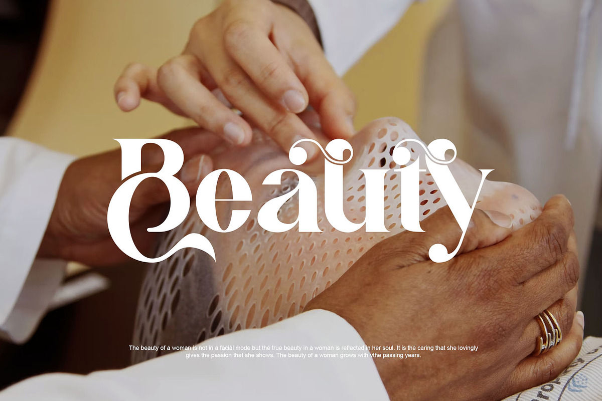 Hevin Ligature Serif Typeface, a Serif Font by yaqublekker (Photo 2 of 10)