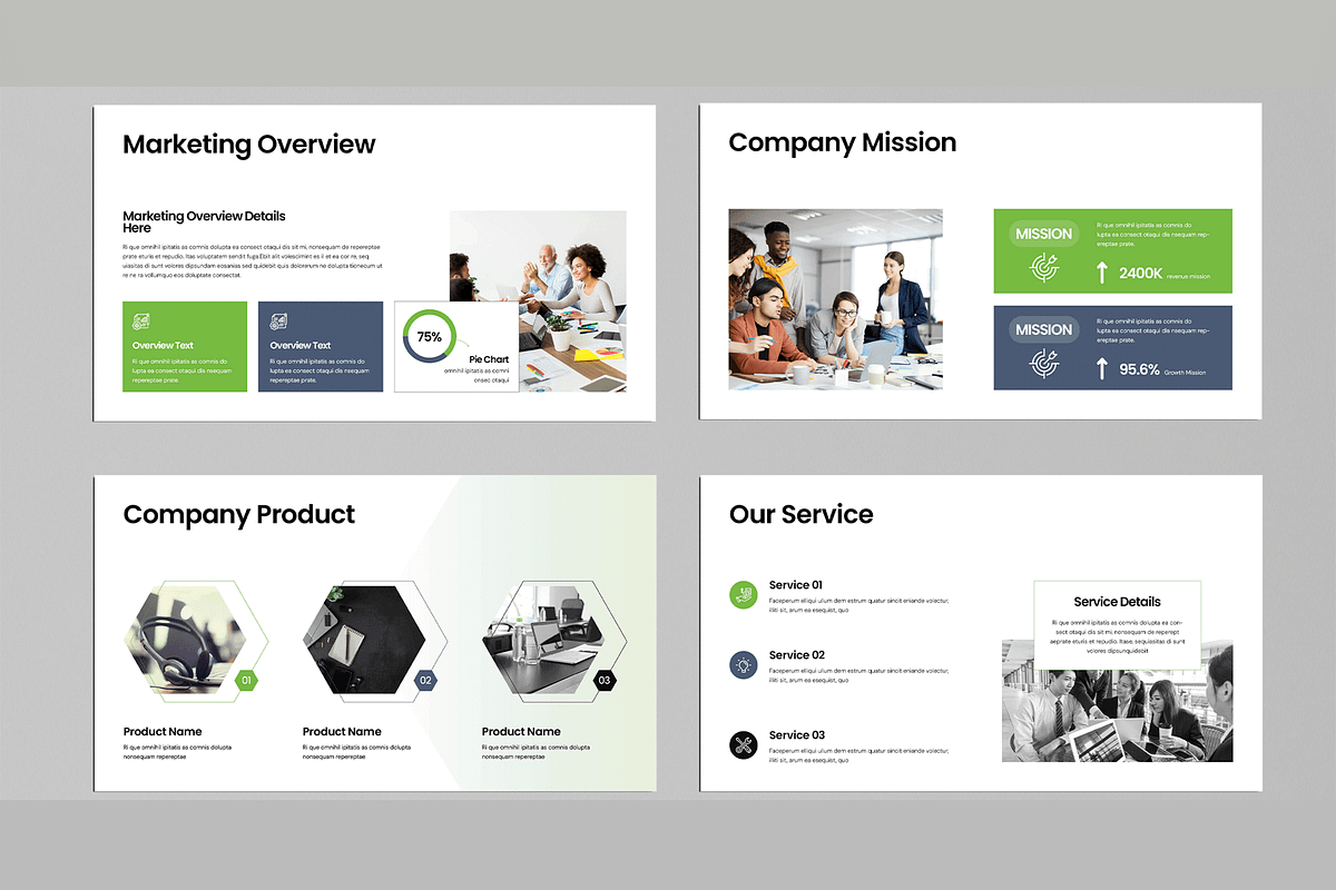 Marketing Plan Presentation, a Presentation Template by MightyDesign (Photo 3 of 8)