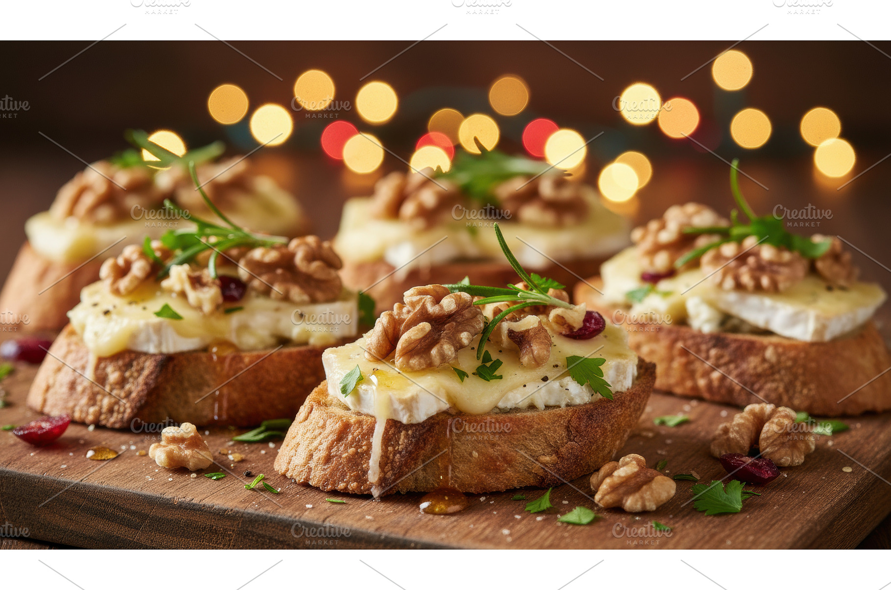 Mini brie cheese walnut honey, a Holiday Photo by Igor Tichonow