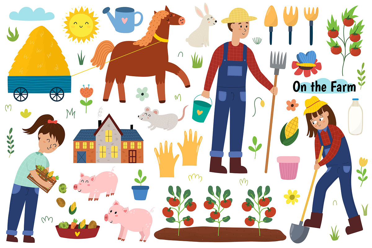 Big Farm Collection: 697 in 1, an Animal Illustration by Gulnara Sabirova (Photo 4 of 30)