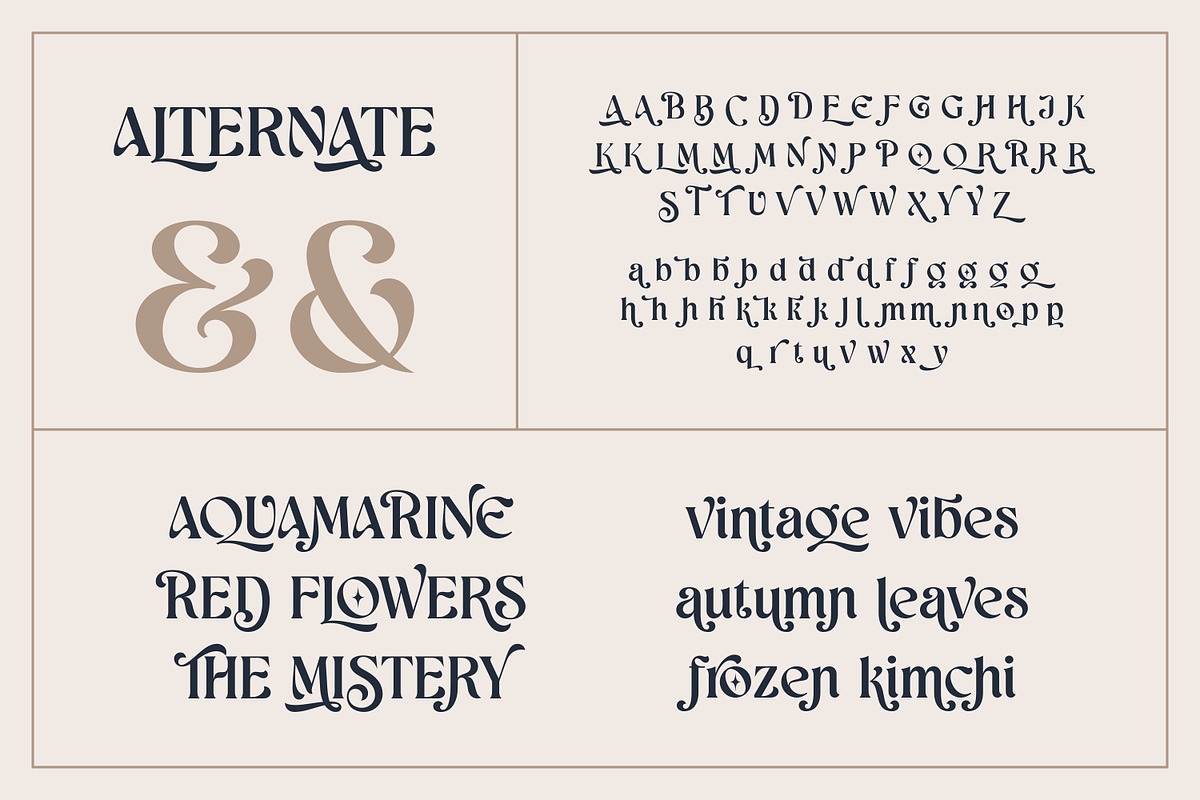 Gerova Font, a Serif Font by Asenbayu (Photo 13 of 15)
