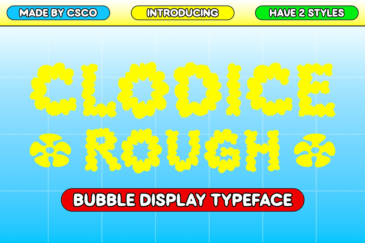 Clodice Rough, a Sans Serif Font by Craft Supply Co. (Photo 1 of 8)
