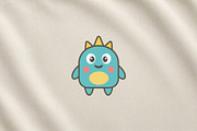 Cute Monster Icon Toy, a Decorative Illustration by Vectorium Studio (Thumbnail 3 of 3)