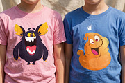 Fruity Frights - 6 Cute Monsters, a Decorative Illustration by D R A W K M A N (Thumbnail 7 of 8)