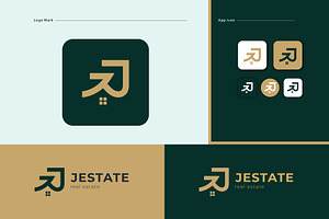 J Letter | Real Estate -Logo Design, a Branding & Logo Template by MD Foysal Hossain