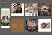 LYRA INSTAGRAM TEMPLATES CANVA, a Social Media Template by IsikChic (Thumbnail 4 of 8)