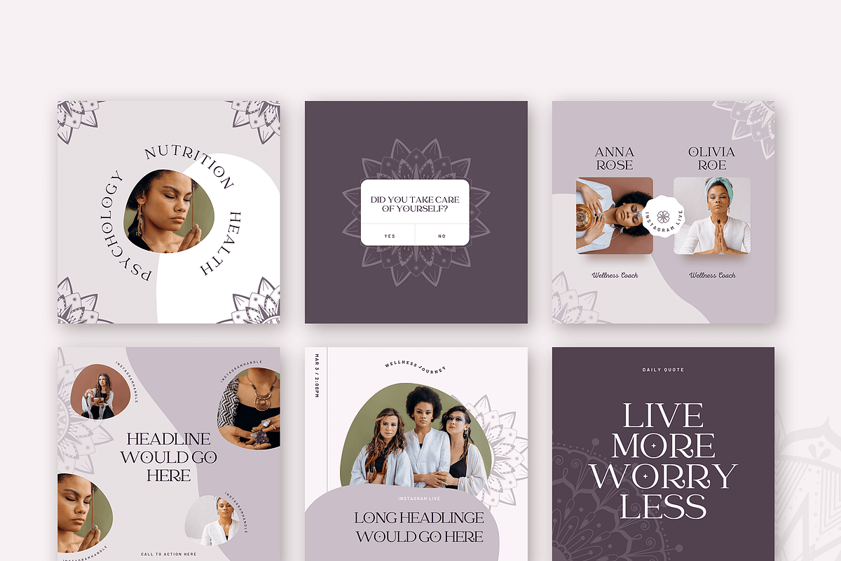 Wellness Entrepreneur Creator, a Social Media Template by Kseniia_Design (Photo 7 of 10)